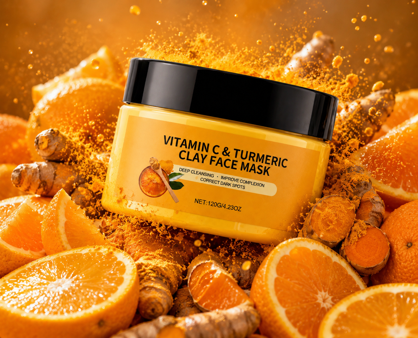 Alizae Vitamin C + Turmeric Clay Mask