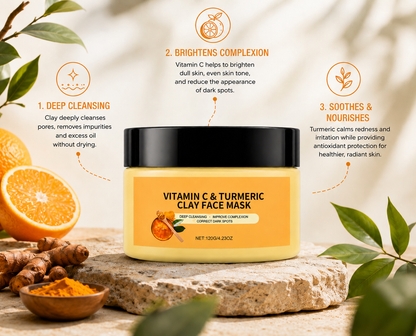 Alizae Vitamin C + Turmeric Clay Mask