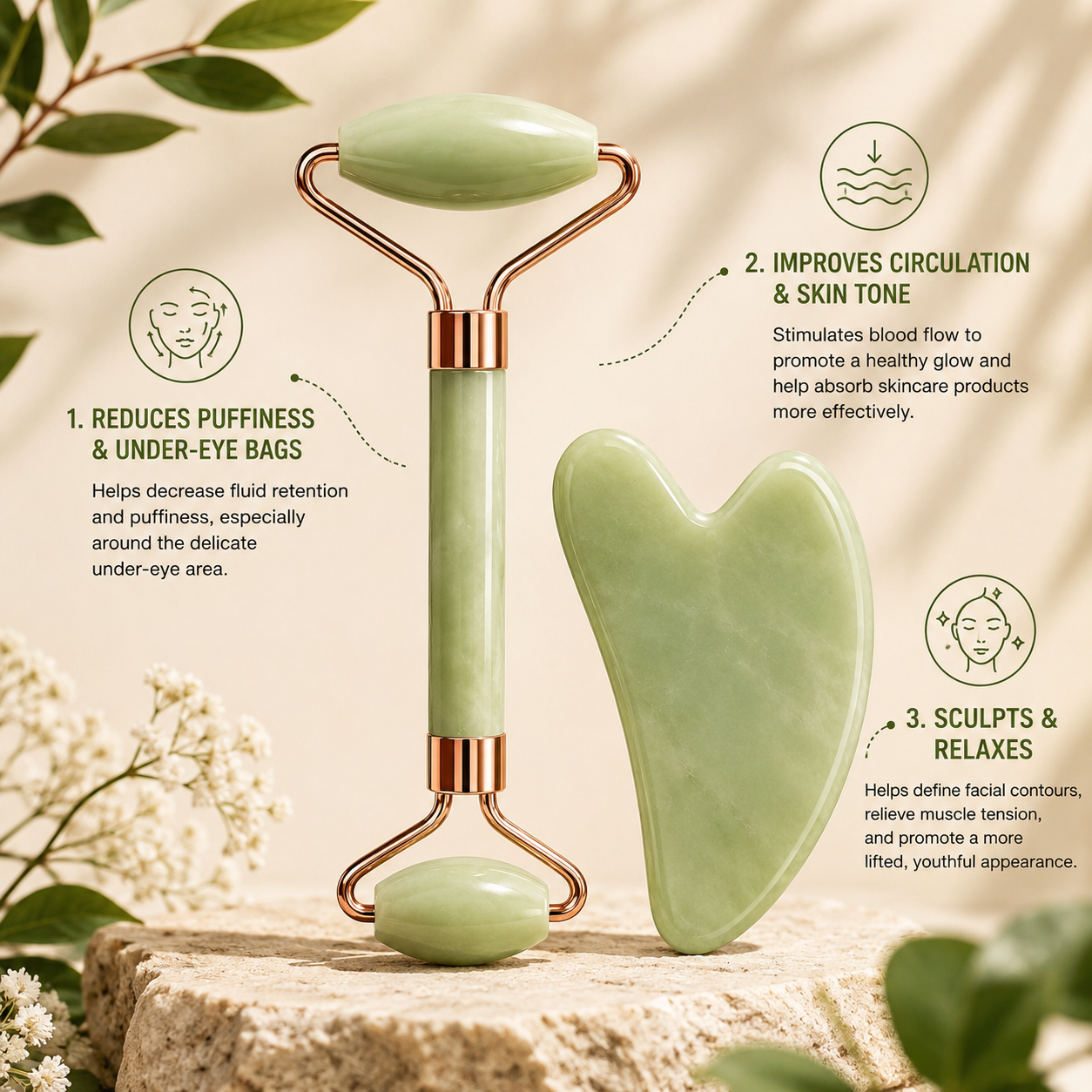 Alizae Facial Massage Roller